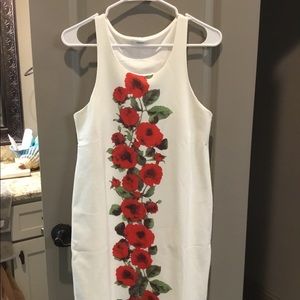 Cute rose petal dress